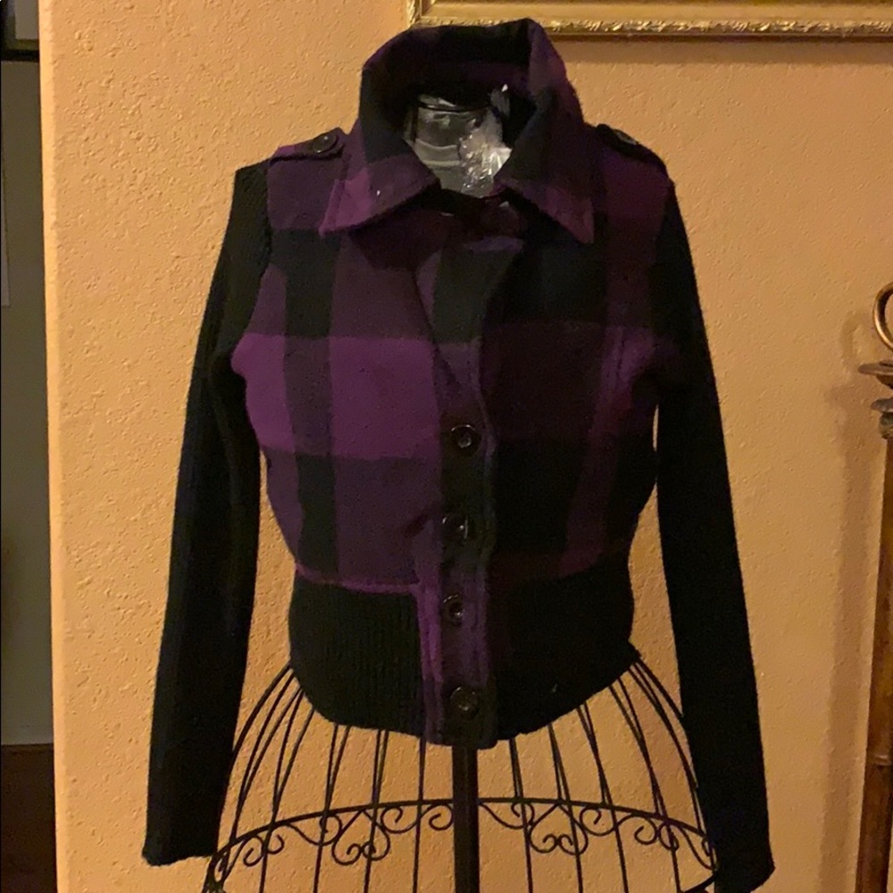 Plaid light jacket